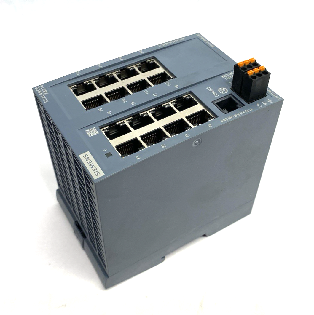 6GK5216-0BA00-2AB2 | Siemens 6GK5 216-0BA00-2AB2 SCALANCE XB216 Managed Layer 2 IE Switch, 16X 10/100 - Used - Maverick Industrial Sales