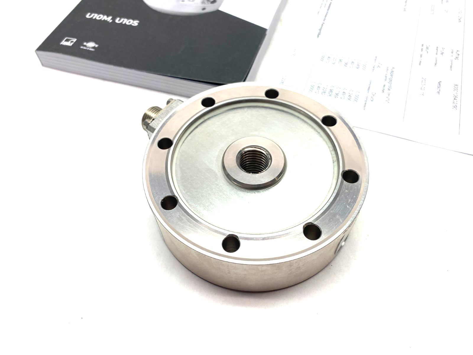 HBM K-U10M-1K25-SB-N-1-S-N-U-G-0 Ultra Precise Force Transducer U10M C=1.2278 - Maverick Industrial Sales