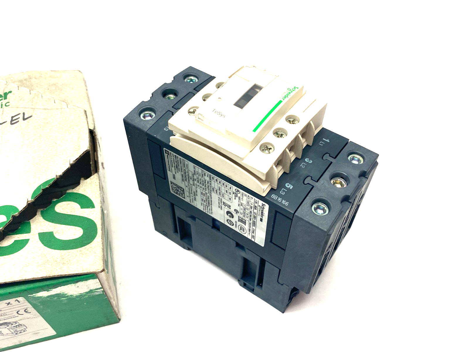 Schneider Electric LC1D50AF7 TeSys Deca IEC Contactor, Nonreversing 3-Phase - Maverick Industrial Sales