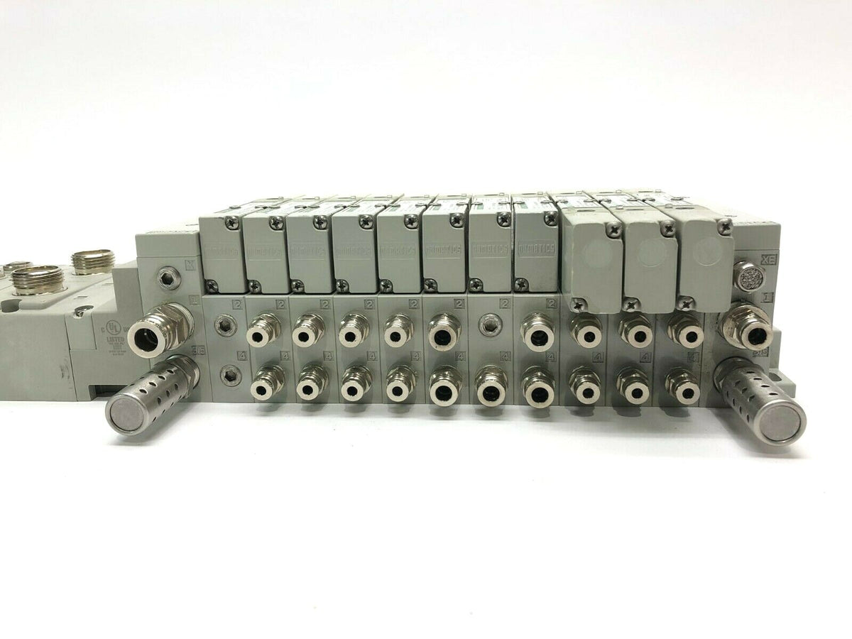 240 | Numatics -210, -291, 219-828 Manifold Block / Valve Assembly - Used - Maverick Industrial Sales