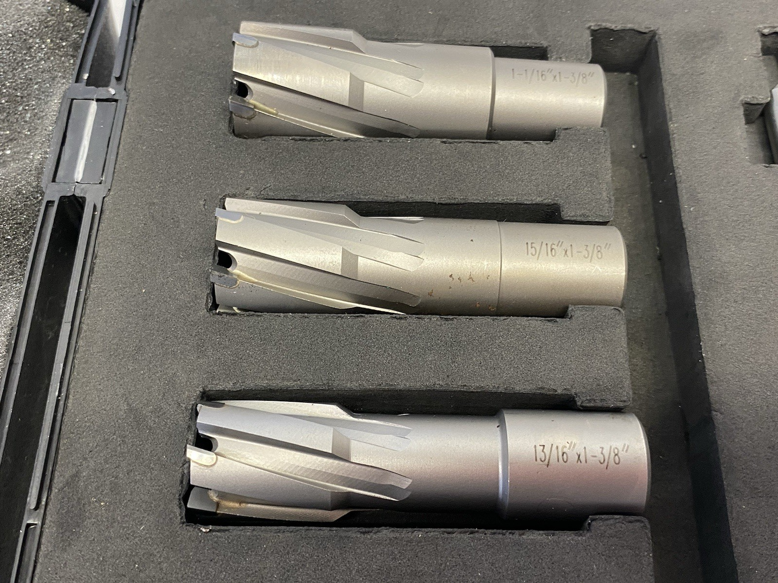 | Jestuous 1-3/8" Annular Cutter Bit Set - New – Open box - Maverick Industrial Sales