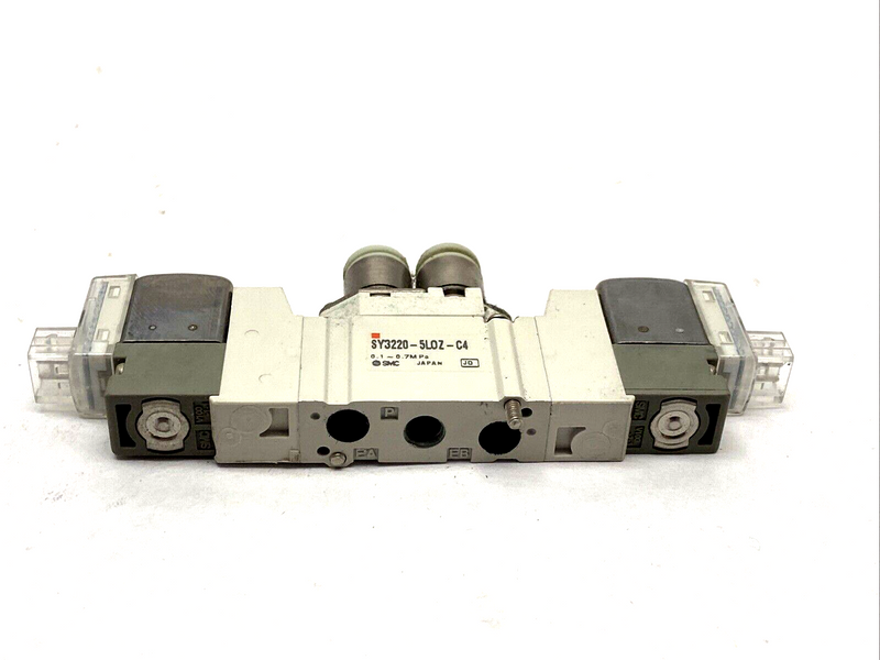 SMC SY3220-5LOZ-C4 Double Solenoid Valve 6mm Top Ports - Maverick Industrial Sales