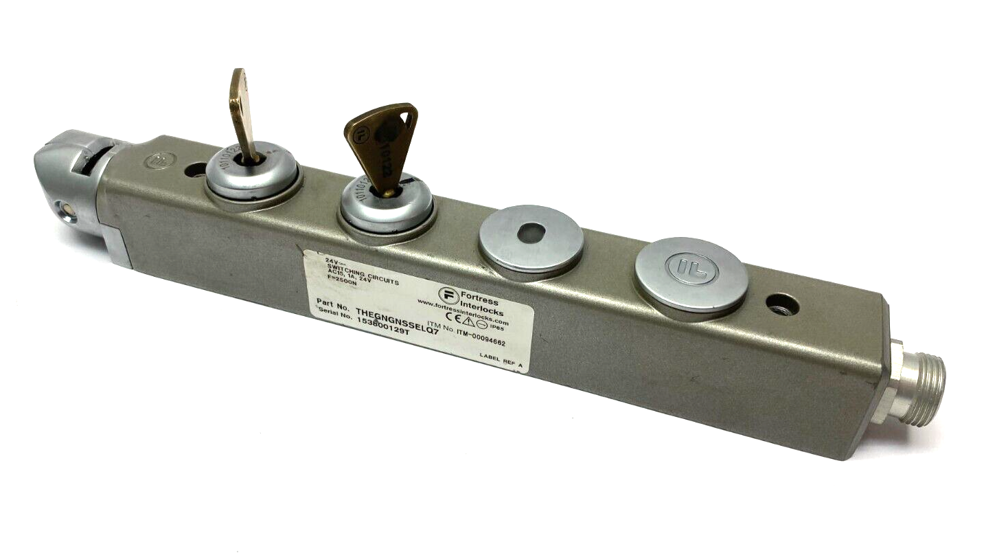Fortress Interlocks THEGNGNSSELQ7 Safety Interlock Key System Assembly - Maverick Industrial Sales