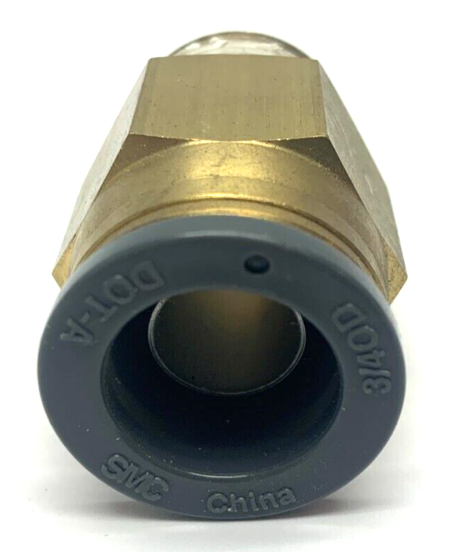 SMC KV2H19-38S One Touch Male Fitting 3/4" OD Ser. KV2 DOT-A 3/4 NPT - Maverick Industrial Sales