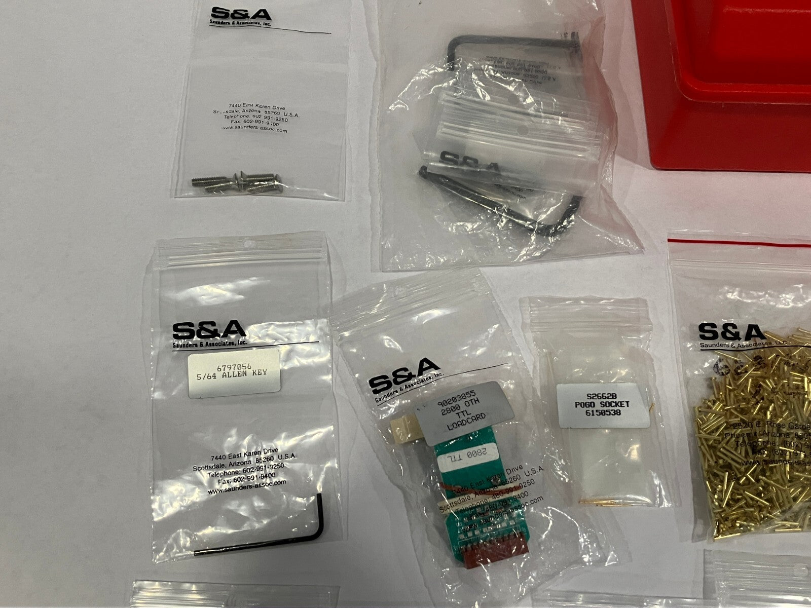 Saunders & Associates 610 Accessory Kit 90703970, Load Card, J-Lead - Maverick Industrial Sales