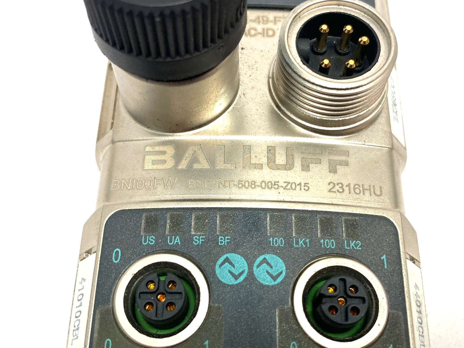 Balluff BNI00FW Profinet Hub Network I/O Block BNI PNT-508-005-Z015 - Maverick Industrial Sales