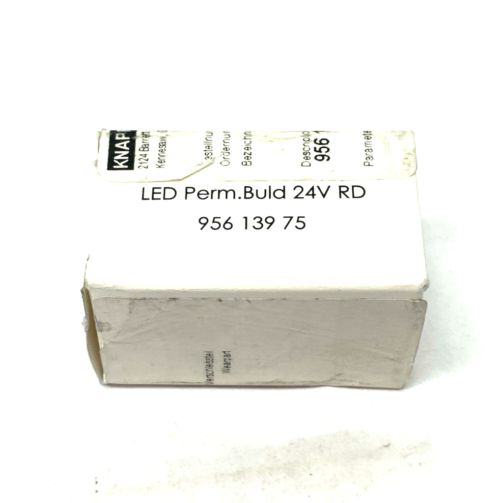Werma 956.139.75 Permanent LED Beacon Bulb 24V Red - Maverick Industrial Sales
