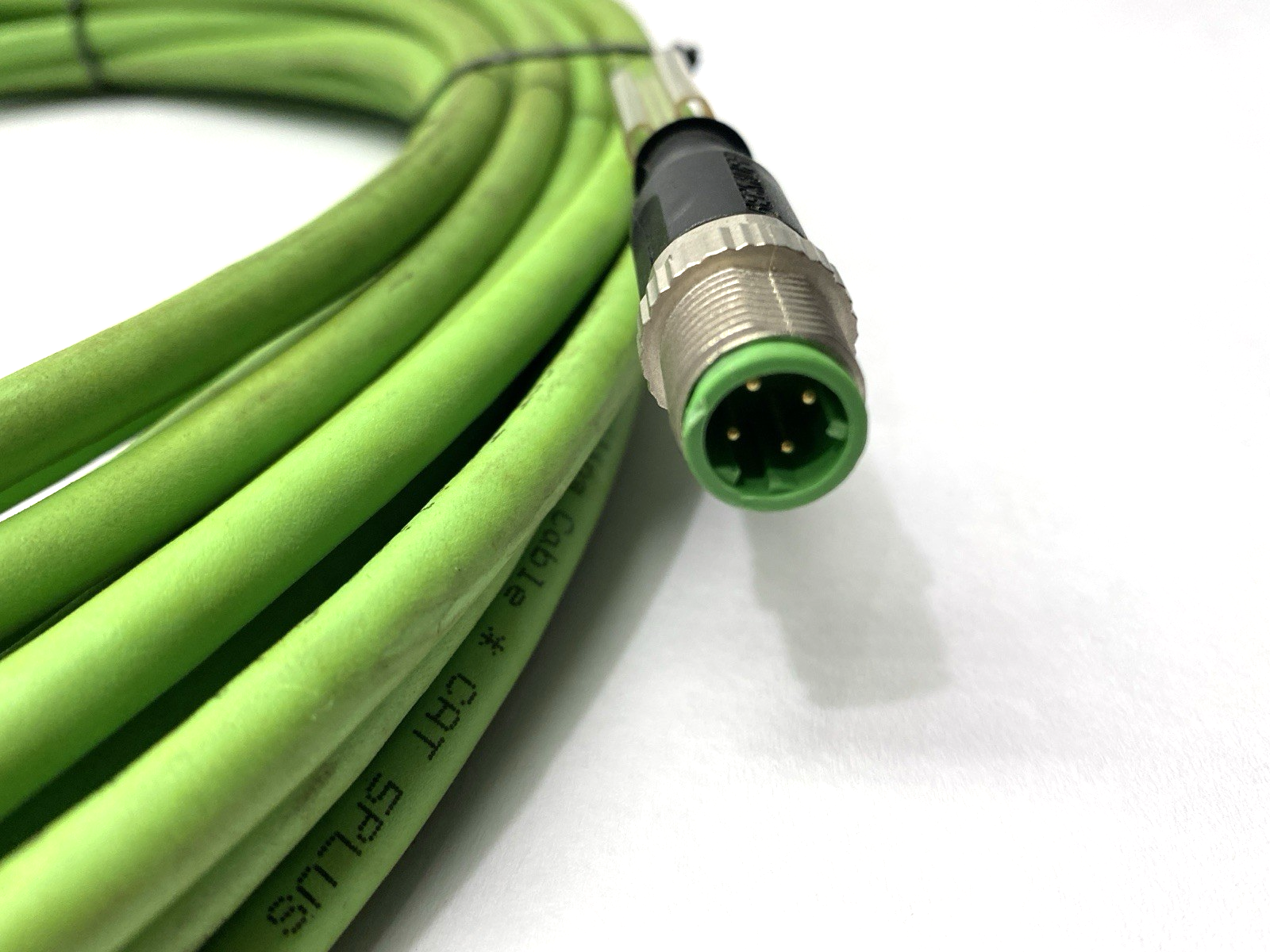 Beckhoff ZK1090-6191-0150 Double Ended EtherCAT Cordset M12 M to RJ45 M 15m - Maverick Industrial Sales
