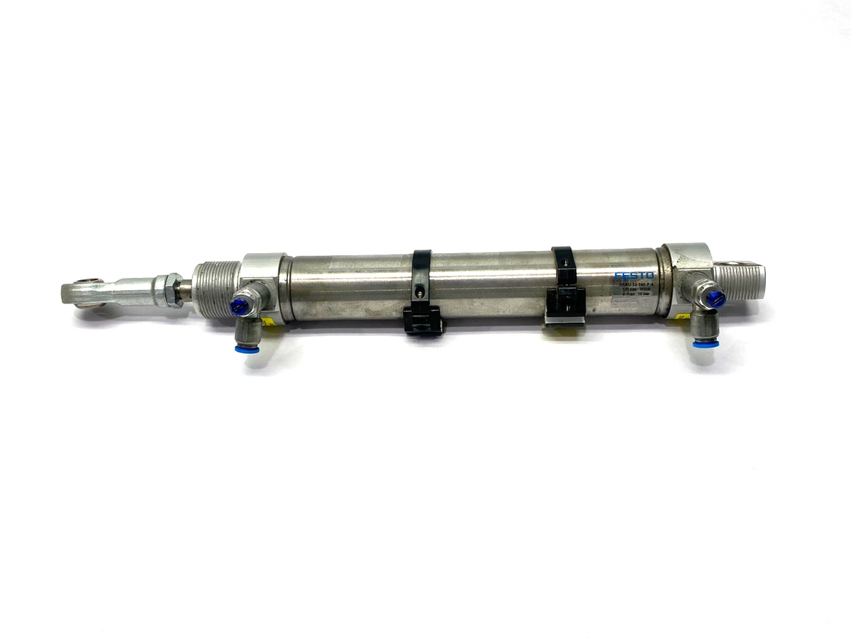 DSNU-32-160-P-A | Festo Pneumatic Cylinder 32mm Bore 160mm Stroke 195986 - Used - Maverick Industrial Sales