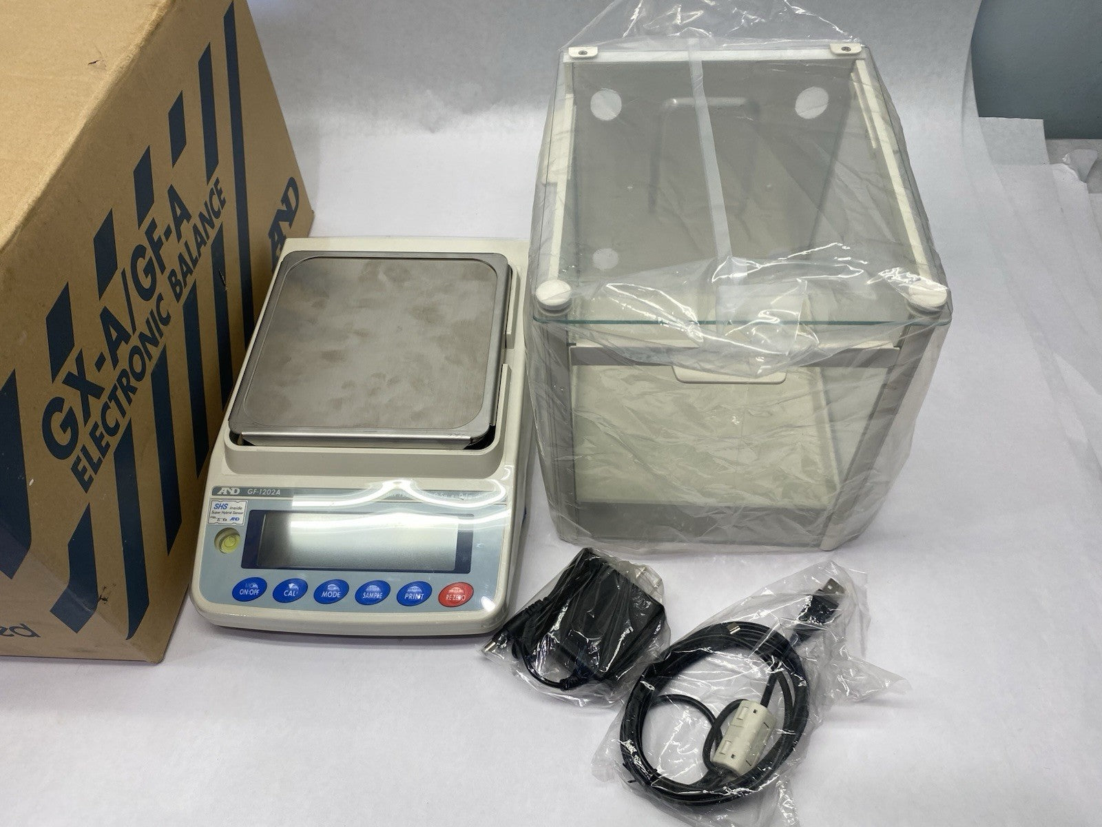 GF1202A | AND Weighing Apollo Precision Balance 1200g x 0.01g Ext. Calibration - Used - Maverick Industrial Sales