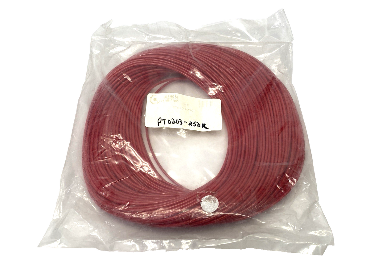 Coilhose PT0203-250R Red Tubing, PUR, 0.031" Thick, 1/8" OD x 1/16" ID x 250' - Maverick Industrial Sales