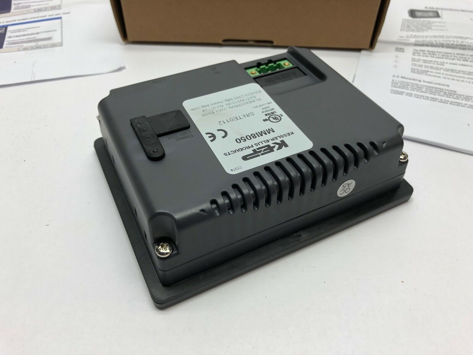 KEP MMI8050 4.3" Touch Screen Operator PLC HMI Display, Kessler-Ellis Products - Maverick Industrial Sales