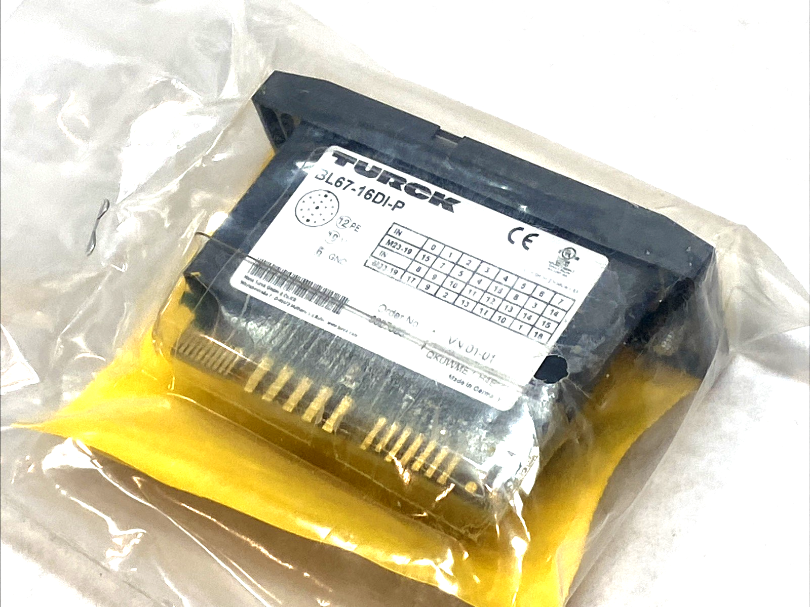 Turck BL67-16DI-P Electronic I/O Module 16-Digital Inputs, PNP, 6827383 - Maverick Industrial Sales