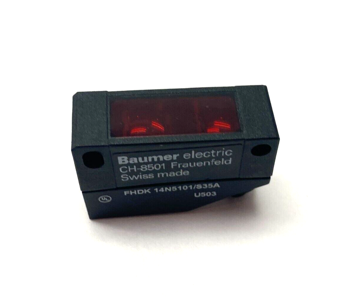 Baumer Electric FHDK 14N5101/S35A Diffuse Sensor Background Suppression 11001032 - Maverick Industrial Sales