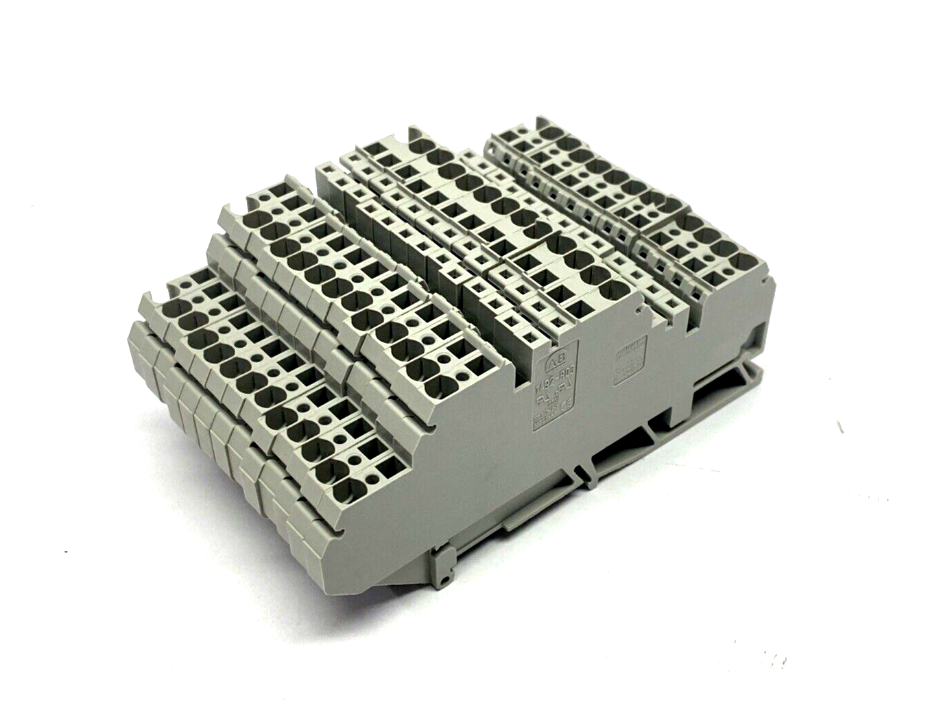 Allen Bradley 1492-RD3 Ser. A Terminal Block, Gray LOT OF 13 - Maverick Industrial Sales