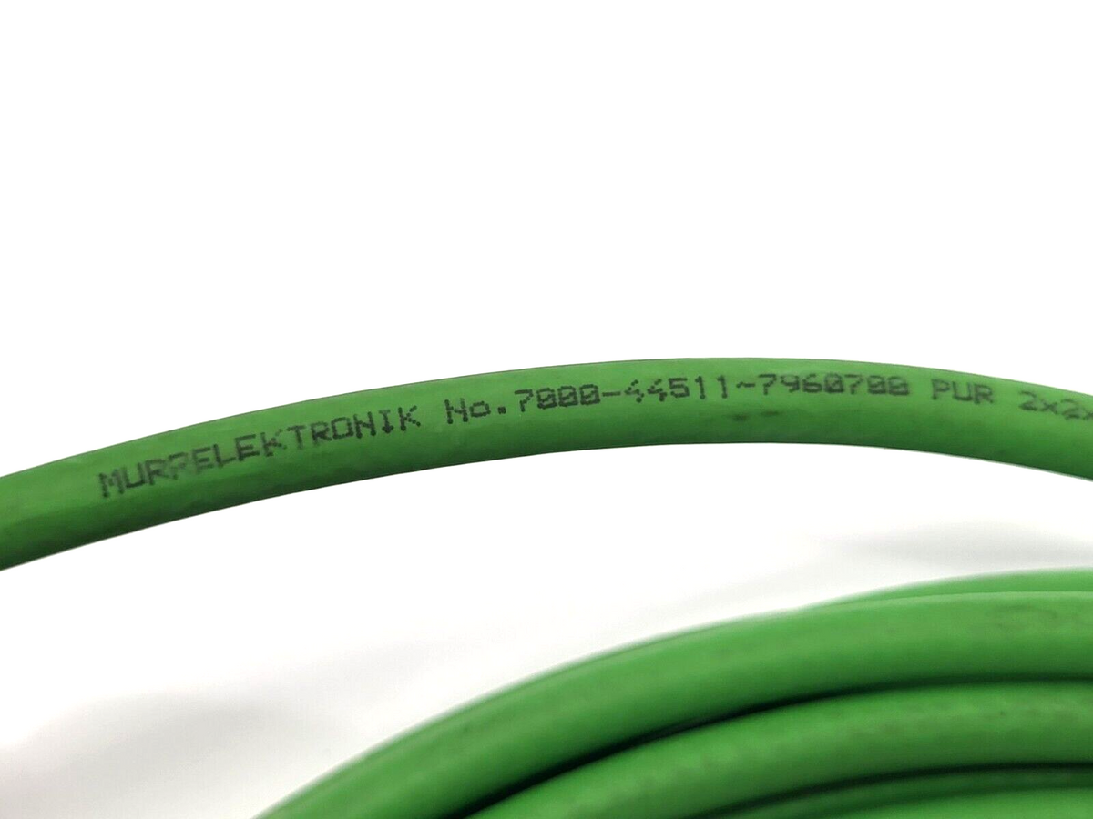 7000-44511-7960700 | Murr Elektronik M12 Male 4-Pin D-Code Double Ended Cordset 7m - Used - Maverick Industrial Sales