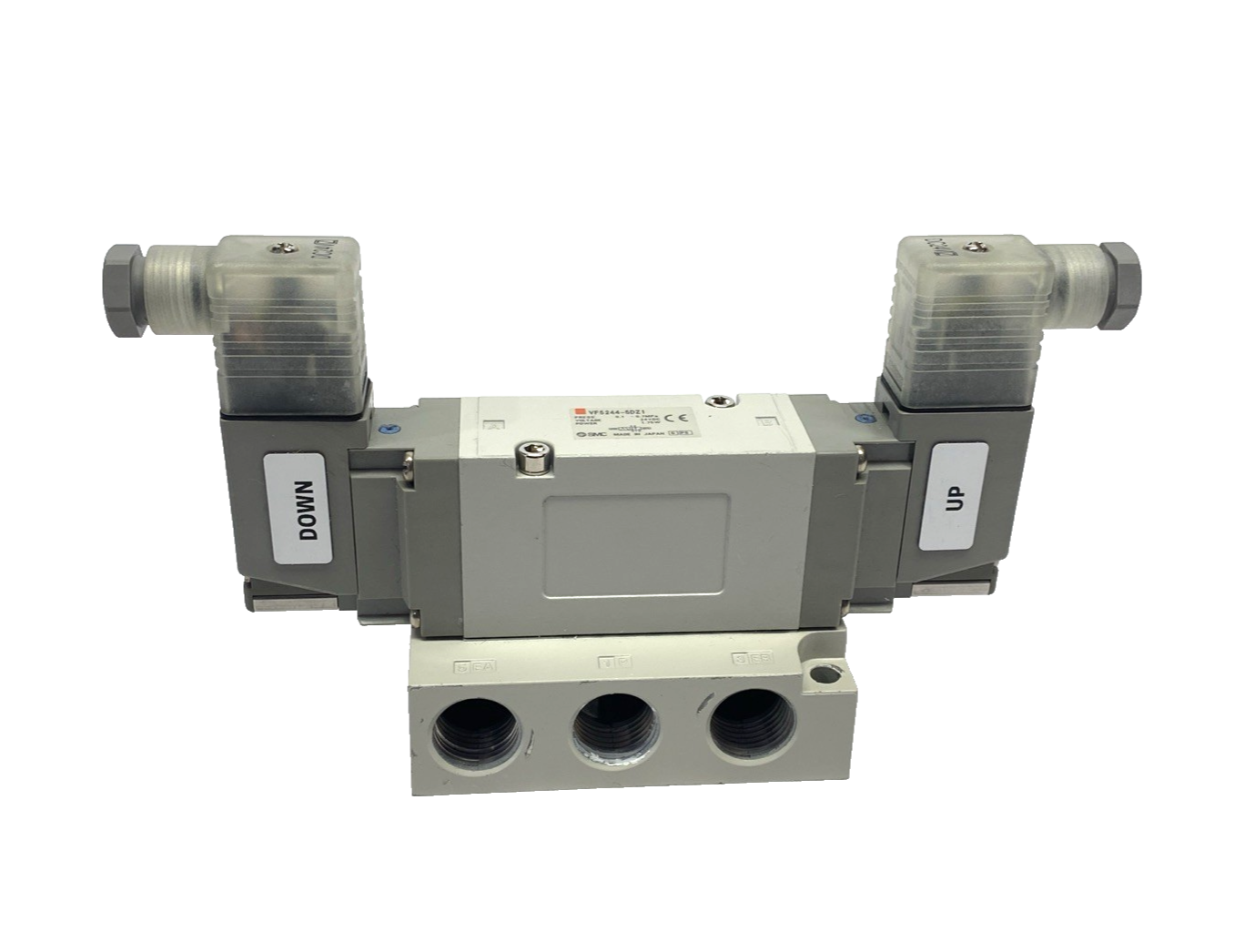 SMC VF5244-5DZ1 Solenoid Valve & Base - Maverick Industrial Sales