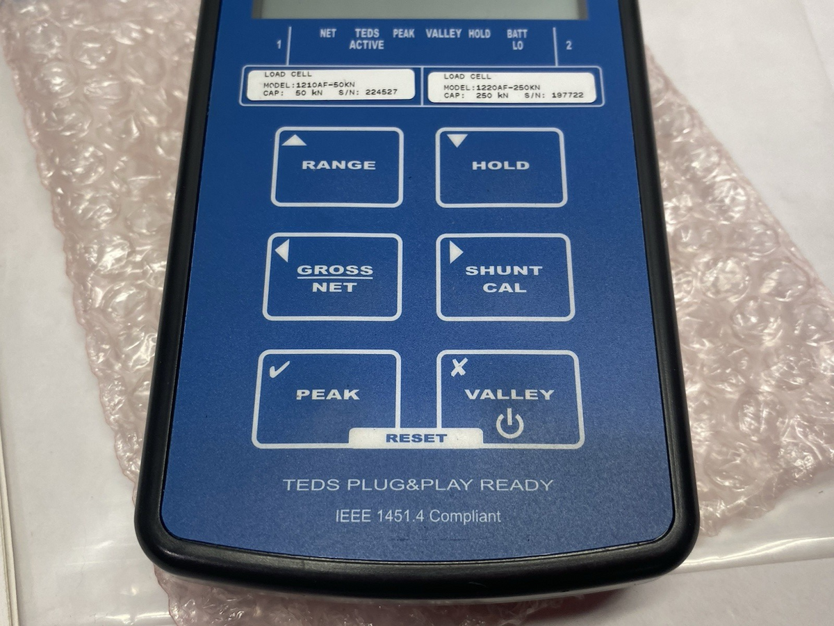 Interface 9320-1 TEDS Digital Load Cell Indicator Instrument, Portable - Maverick Industrial Sales