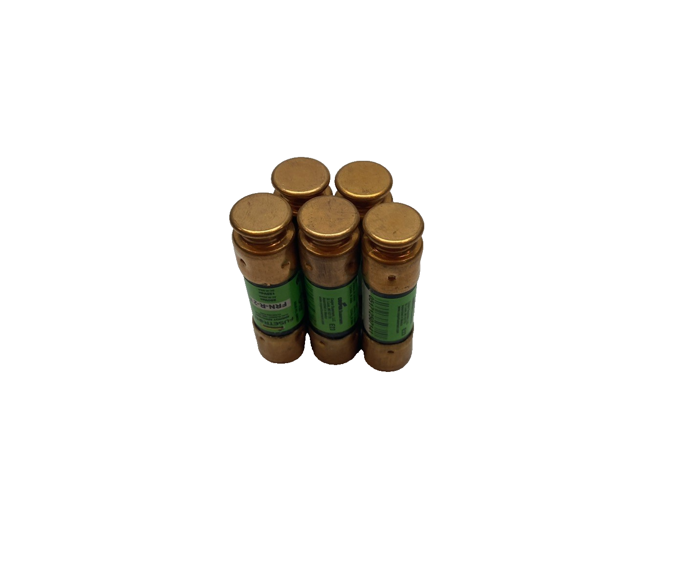 Cooper Bussmann FRN‑R‑2 Dual‑Element Time‑Delay Fuse 250 VAC PKG OF 5 - Maverick Industrial Sales