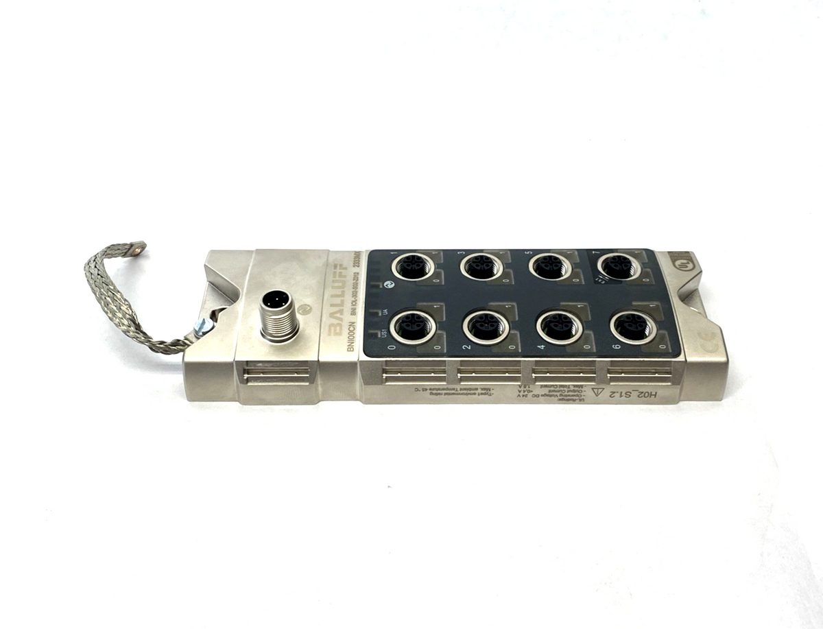 BNI00CN, BNI IOL-302-S02-Z012 | Balluff BNI00CN IO-Link Sensor/Actuator Hub BNI IOL-302-S02-Z012 - Used - Maverick Industrial Sales