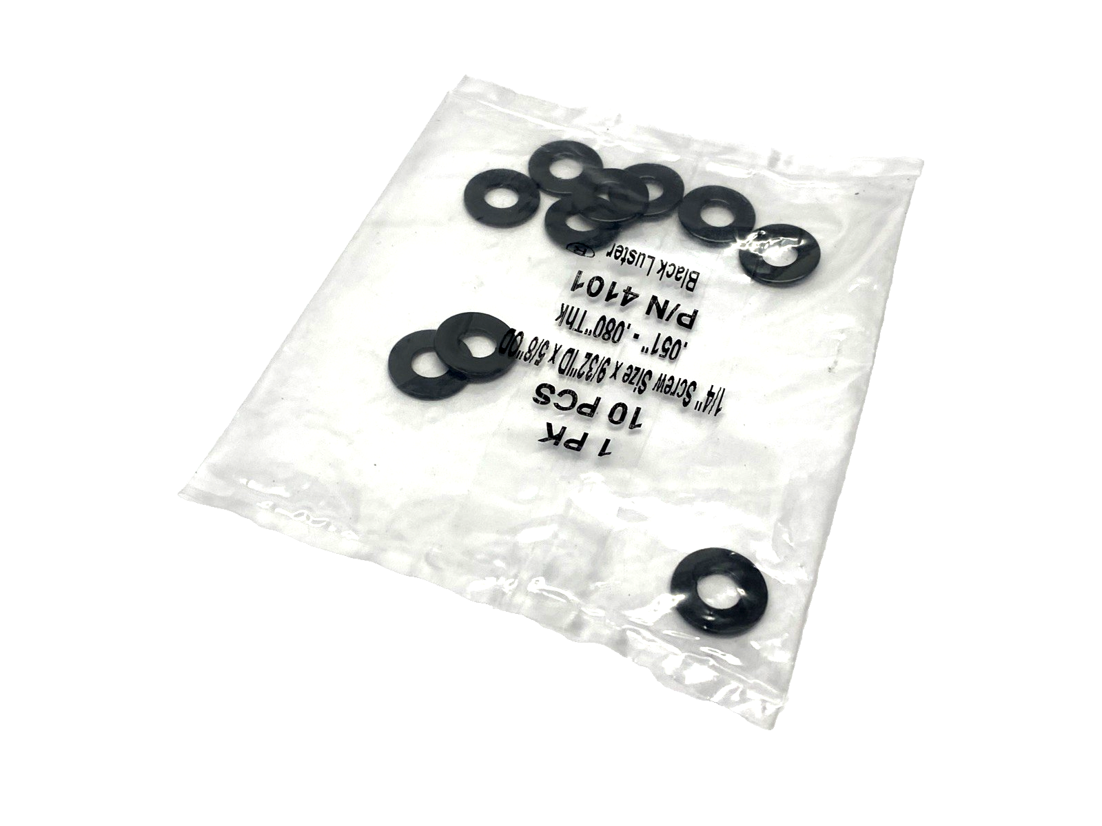 91434A115,4101 | 91434A115 Black Luster Washer for 1/4" Screw, 9/32" ID x 5/8" OD 4101 LOT OF 20 - New – Open box - Maverick Industrial Sales