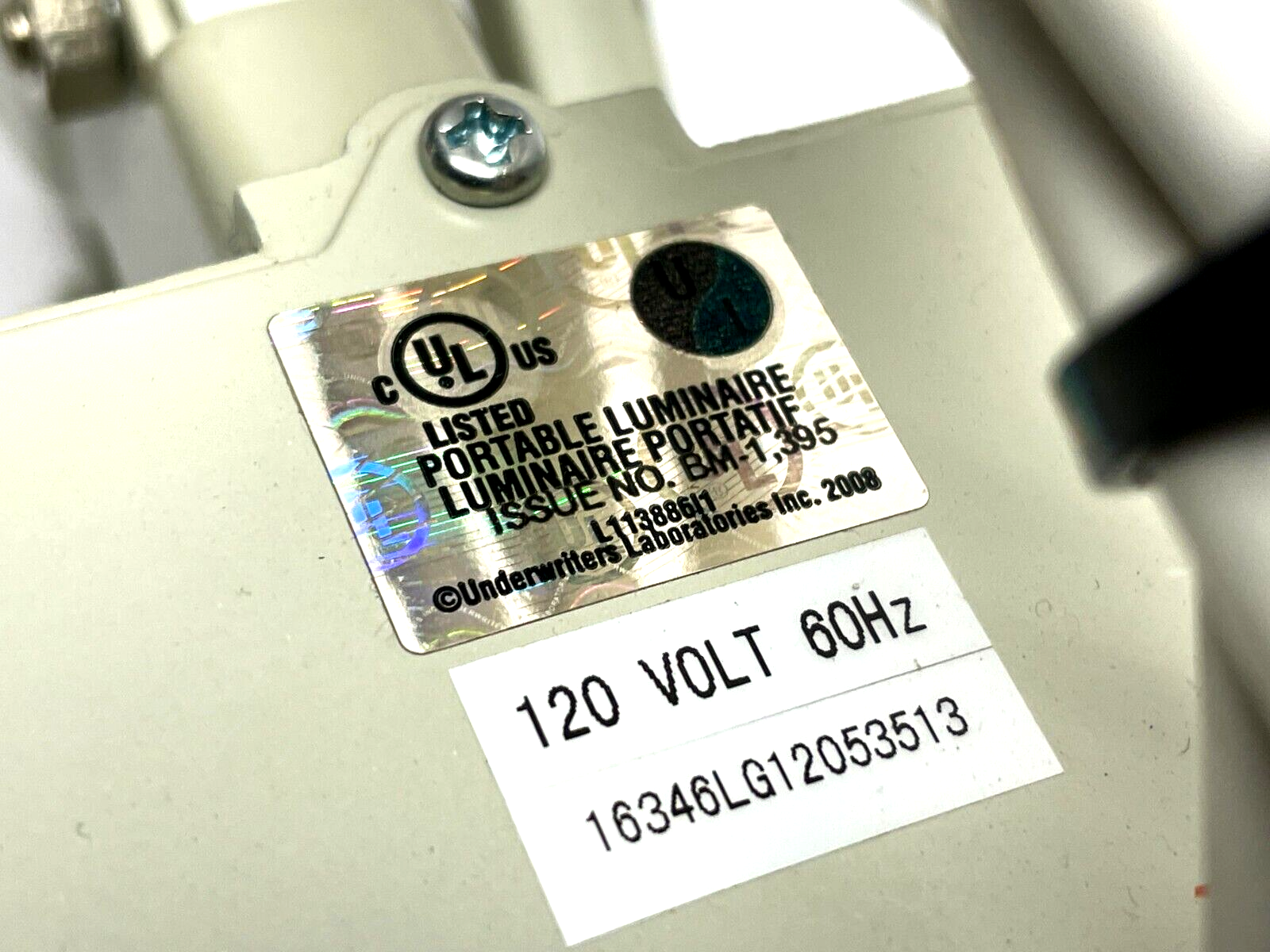 Luminaire LTS120-30-WHITE Swing Arm Clamp on Fluorescent Magnifying Task Light - Maverick Industrial Sales