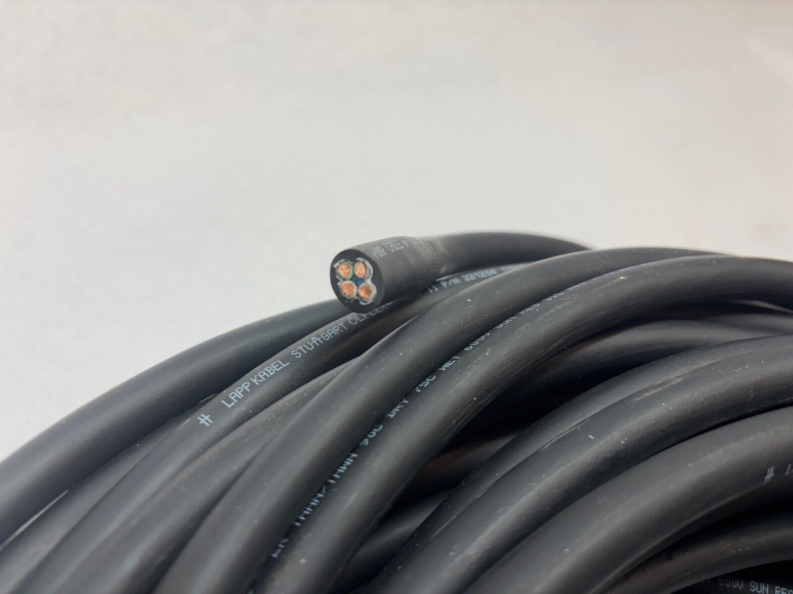 LAPP 221204 Cable OLFLEX TRAY II 4G4 12/4C 95-FT 4C 12 AWG Black - Maverick Industrial Sales