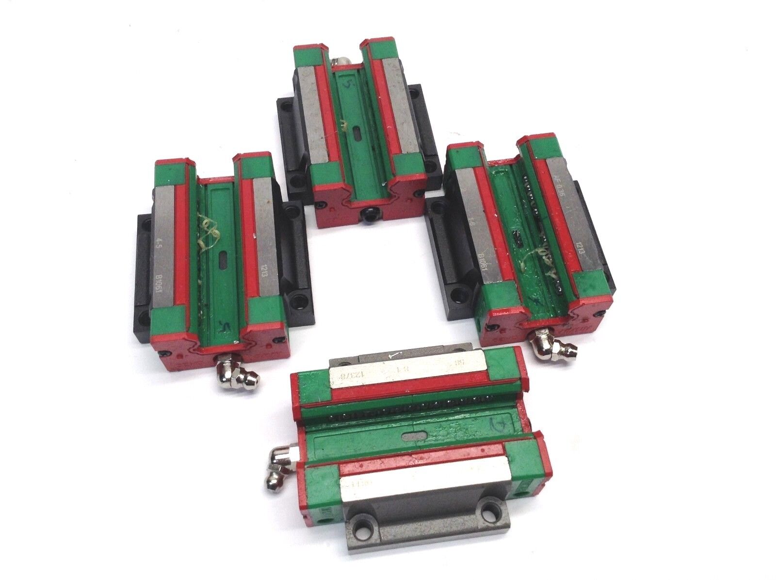 Lot of 4 Hiwin QHW20CC Bearing Blocks - Maverick Industrial Sales