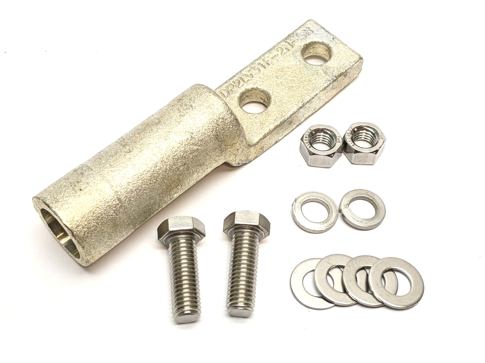 Dossert DP2LV31F-2N-SN Aluminum Alloy Substation Compression Connector - Maverick Industrial Sales