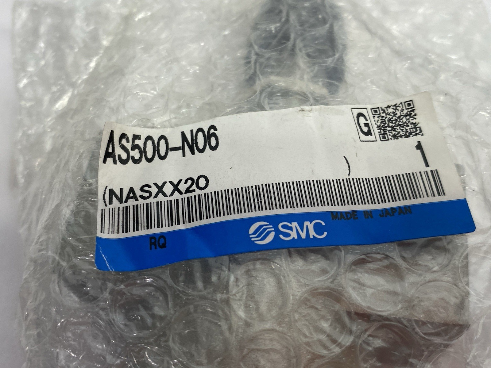 AS500-N06 | SMC Flow Control Valve 3/4" NPT Port Size - New - Maverick Industrial Sales