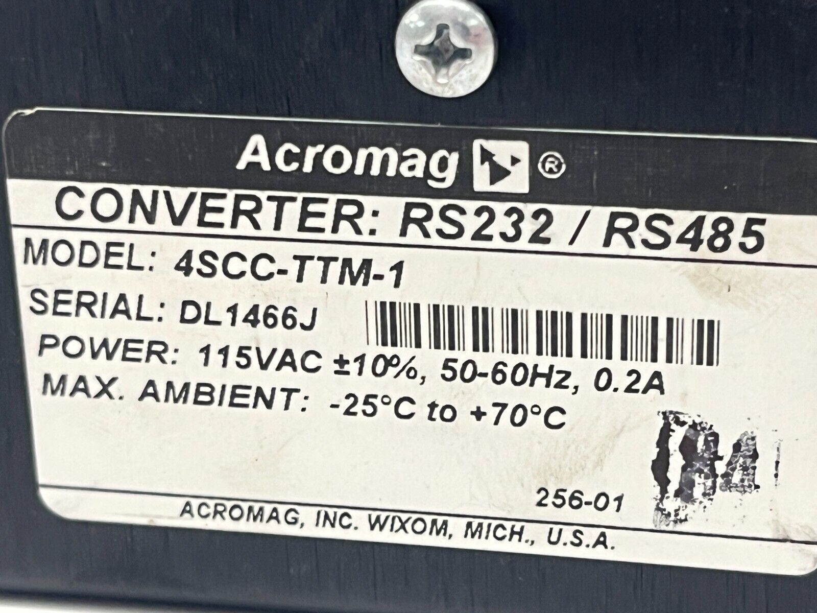 Acromag 4SCC-TTM-1 RS232 to RS485 Converter - Maverick Industrial Sales