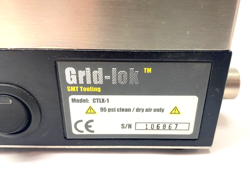 SMT Tooling CTLX-1 Grid-Lok Clean Dry Air Flow Controller 95psi - Maverick Industrial Sales