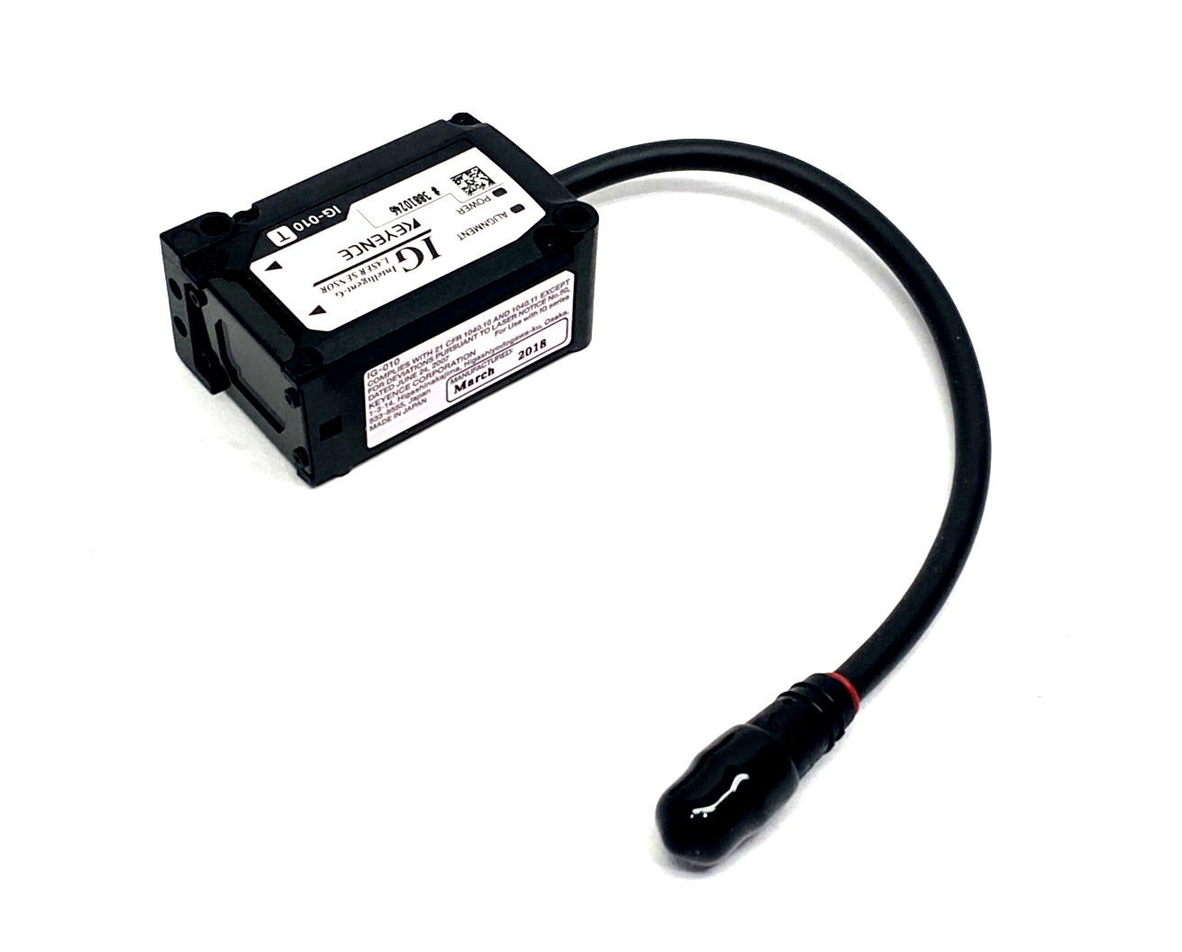Keyence IG-010 Multi-Purpose CCD Laser Micrometer Sensor Transmitter & Receiver - Maverick Industrial Sales