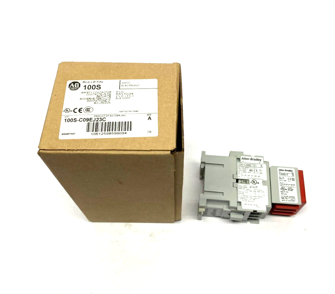 Allen Bradley 100S-C09EJ23C Ser. A Guardmaster Safety Contactor 2 NO, 3 NC - Maverick Industrial Sales