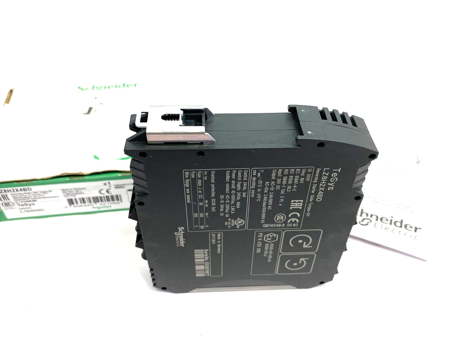 Schneider Electric LZ8H2X4BD TeSys Reversing Stater Safe-Torque-Off 24VDC - Maverick Industrial Sales