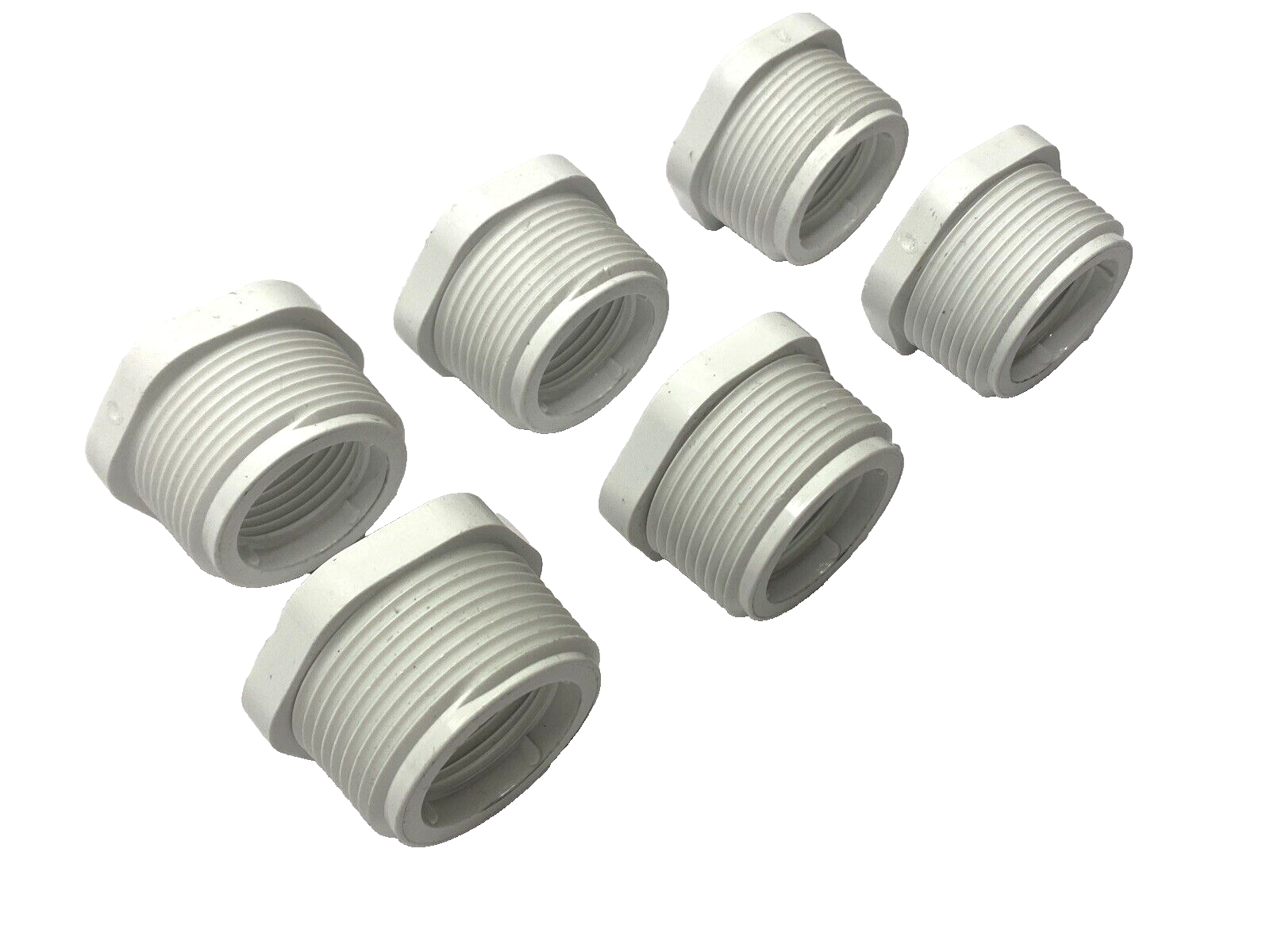 Spears 438-168 Reducing Bushing SCH 80 1-1/4" x 1" Spigot x FNPT LOT OF 6 - Maverick Industrial Sales