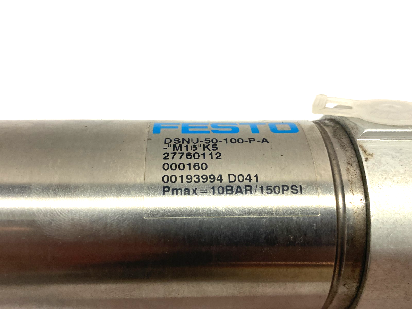 Festo DSNU-50-100-P-A-"M16"K5 Round Body Cylinder 193994 - Maverick Industrial Sales