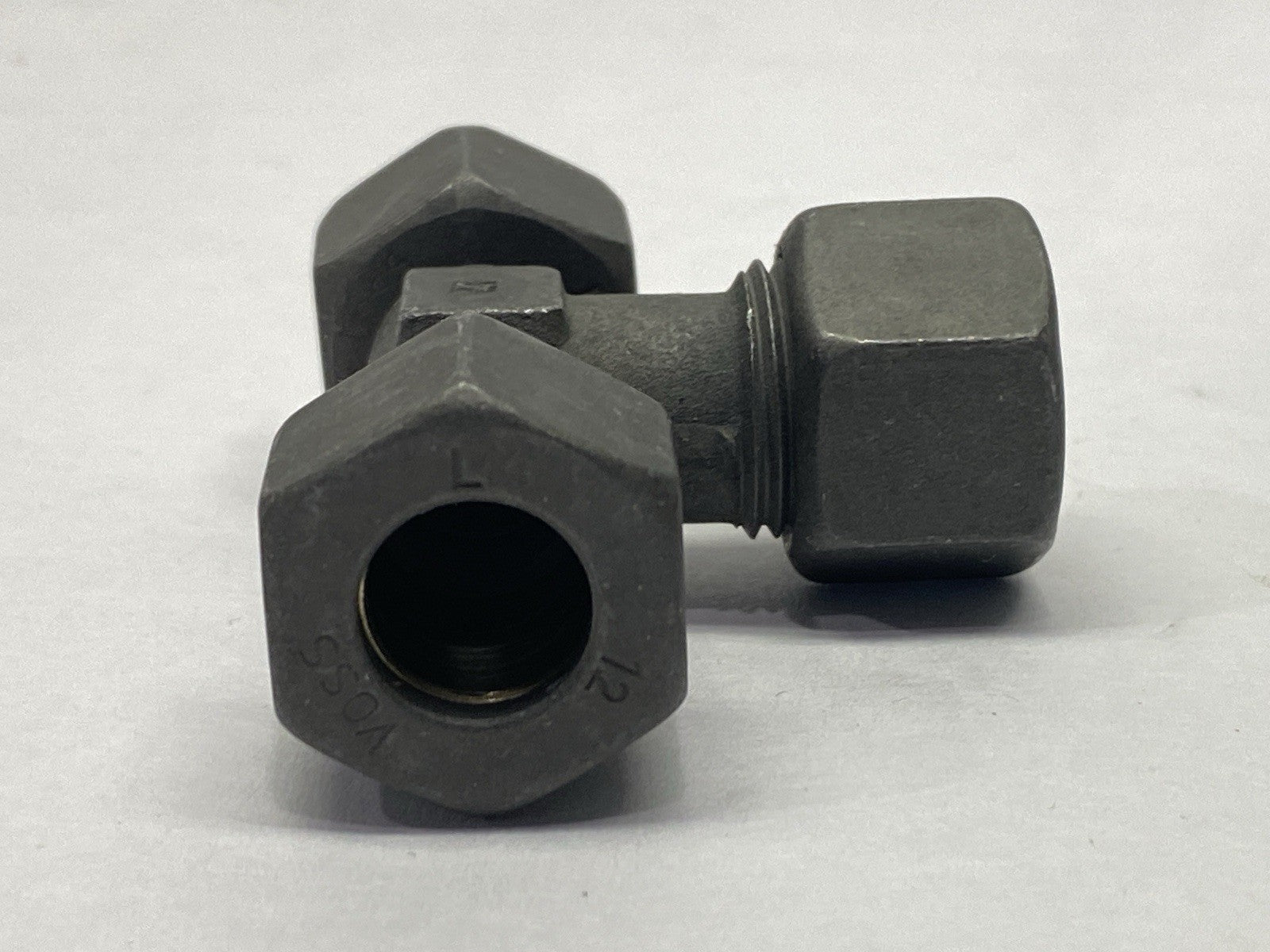 Trumpf 055328 Hydraulic Tee Fitting EVL-12 - Maverick Industrial Sales