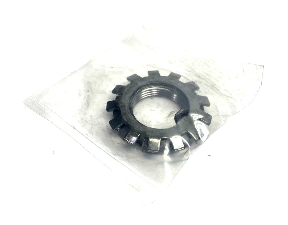 MiSUMi JLNK17 Bearing Lock Nut w/Tooth Lock Washer M17x1, Steel LOT OF 8 - Maverick Industrial Sales