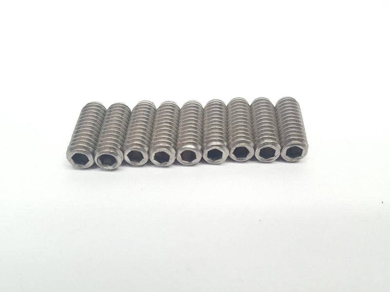 1/4-20 x 3/4" SWIVEL SET SCREW FOR ANGLED SURFACES LOT OF 9 - Maverick Industrial Sales