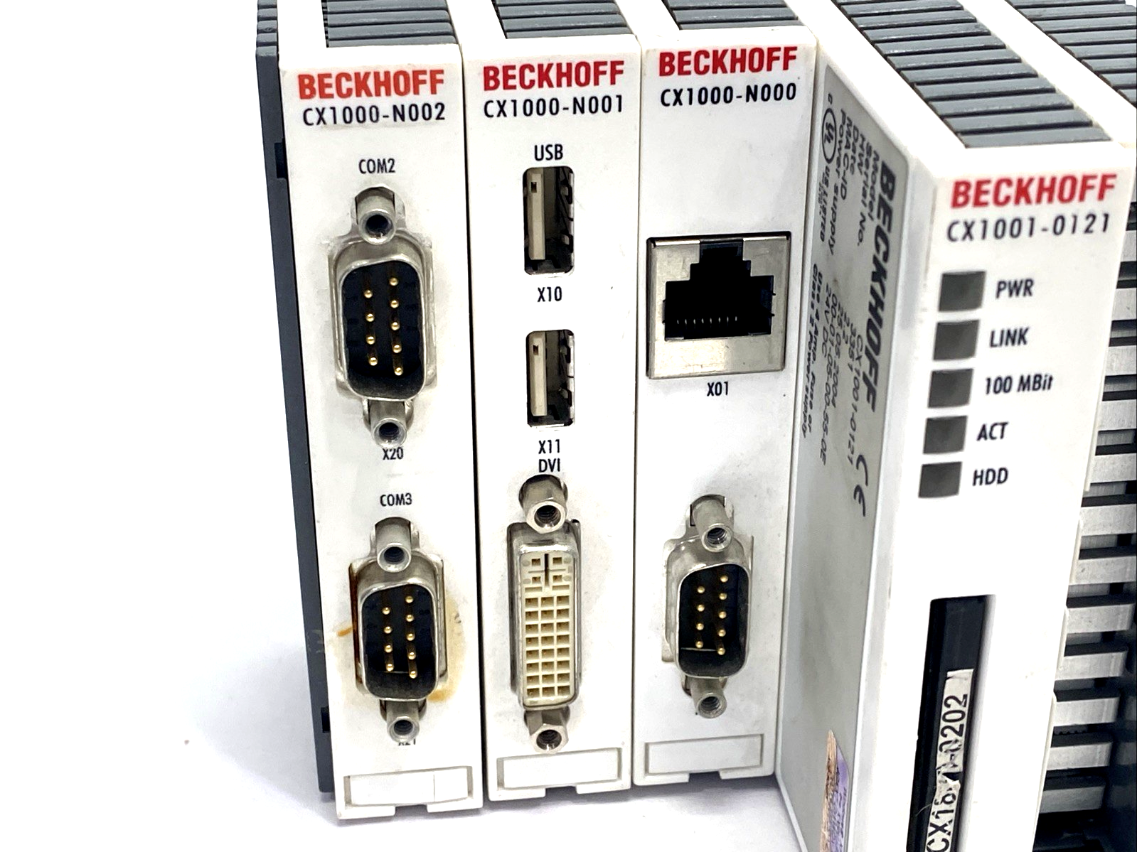 CX1001-0121 | Beckhoff HW 2.2 PLC CPU, Embedded PC - For parts or not working - Maverick Industrial Sales