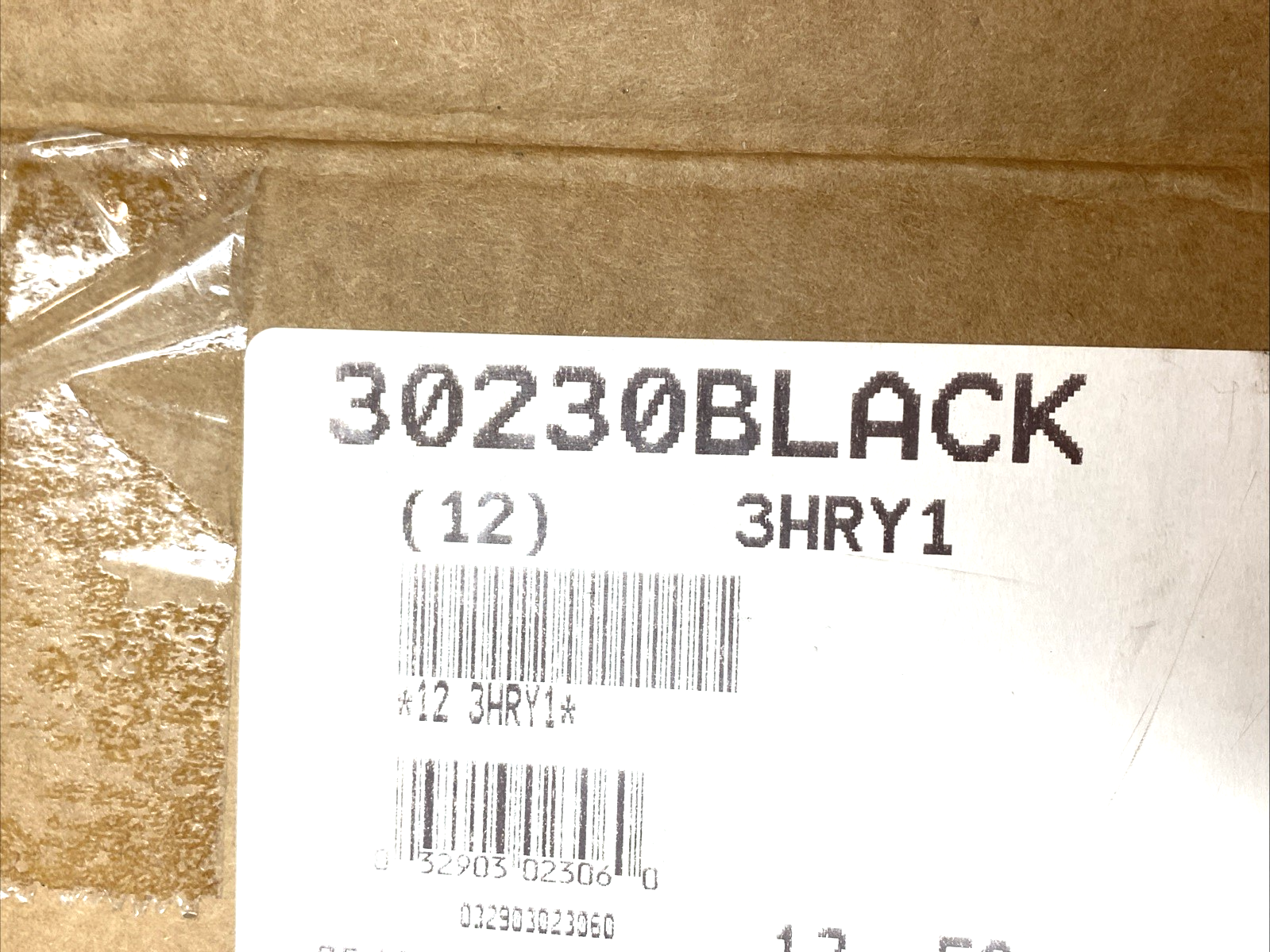 Akro-Mils 30230Black Hang & Stack Storage Bin Plastic, BOX OF 12 - Maverick Industrial Sales