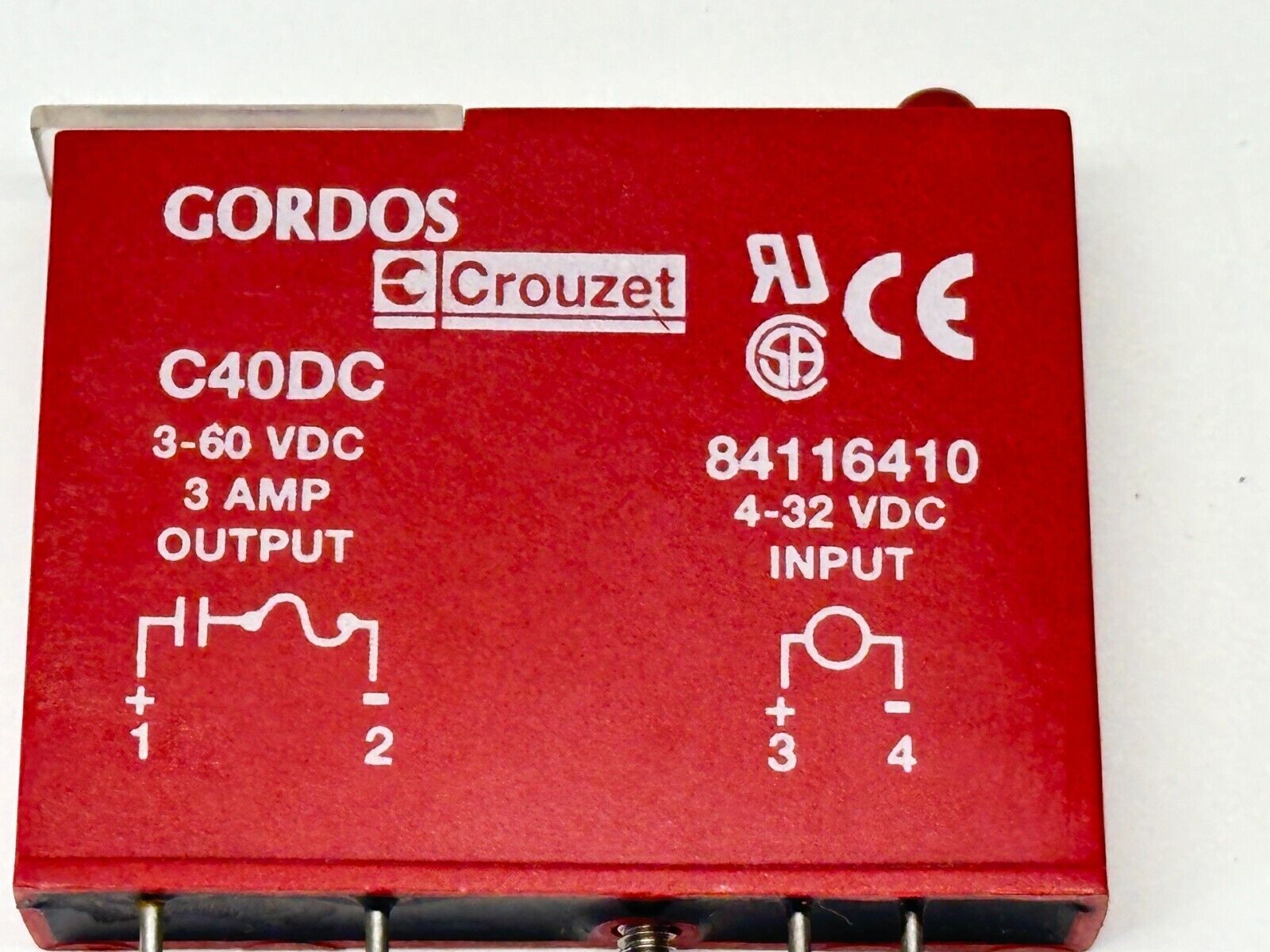 Crouzet C40DC Gordos I/O Module 84116410 - Maverick Industrial Sales