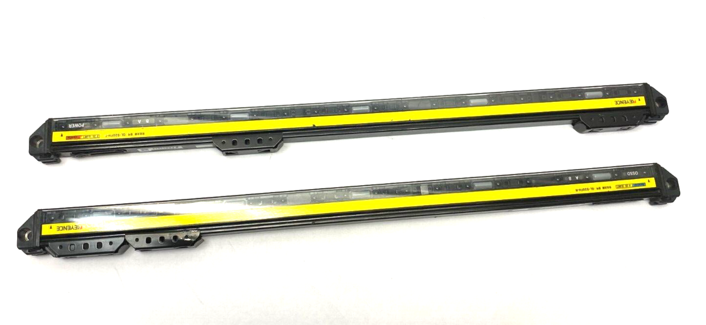 Keyence GL-S20FH-T Transmitter GL-S20FH-R Receiver Light Curtain Set - Maverick Industrial Sales
