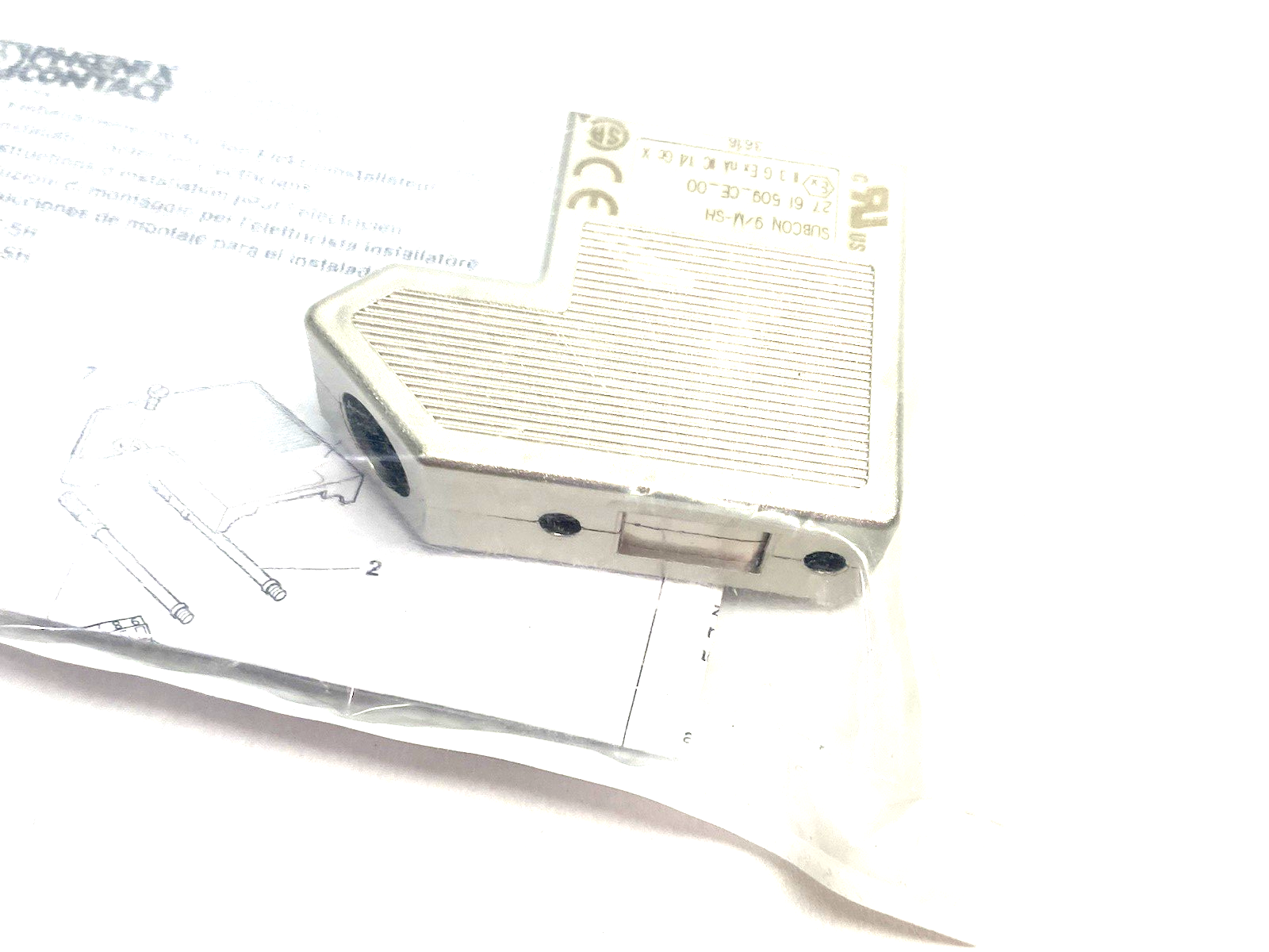 Phoenix Contact SUBCON 9/M-SH 9-Position D-SUB Bus Connector 2761509 - Maverick Industrial Sales