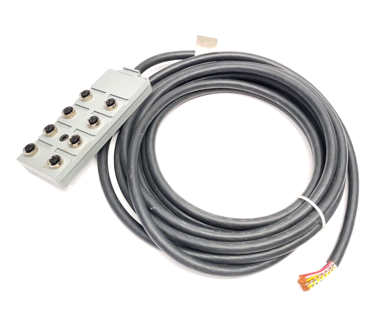 Lumberg Automation ASB 8-S3064/5M 8-Port Passive Junction Box M12 5-Pin - Maverick Industrial Sales