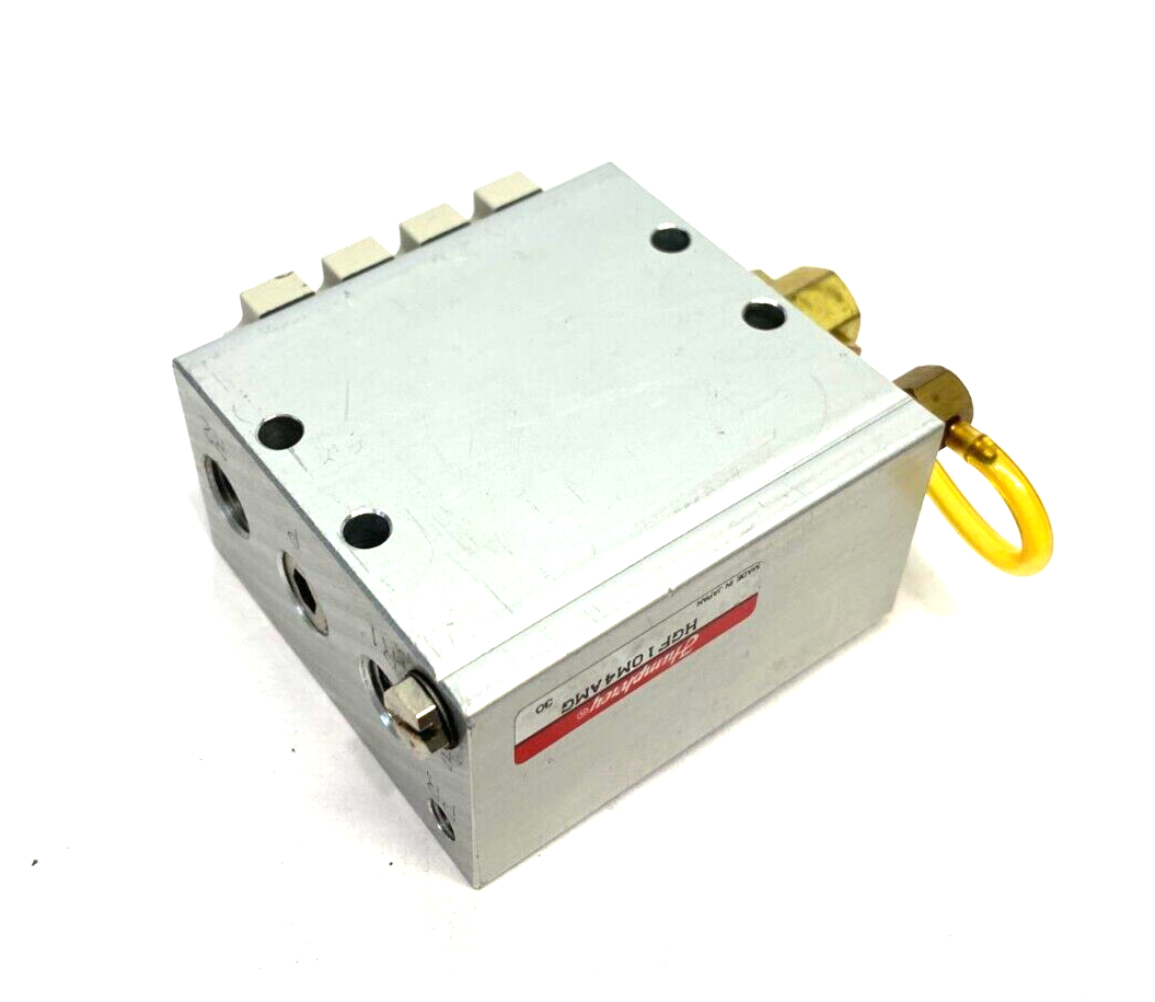 Humphrey HGF10M4AMG Pneumatic Manifold Block/Base 4-Station - Maverick Industrial Sales