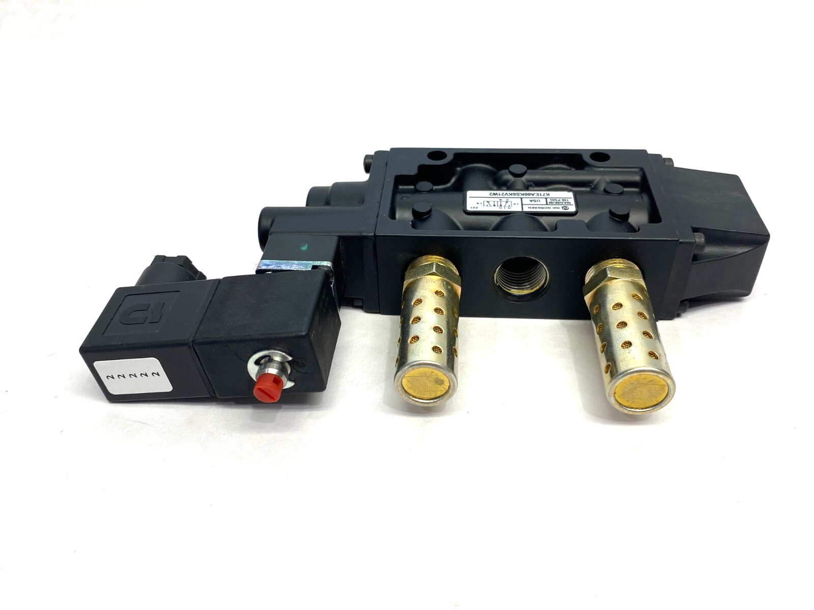 IMI Norgren K71EA00KS6KV21W2 Nugget 200 Series Spring Return Solenoid Valve 5/2 - Maverick Industrial Sales