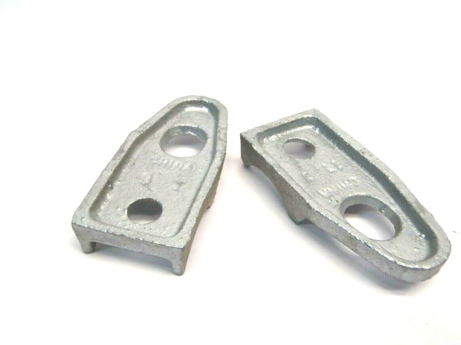 3/4" Clamp Backs for Conduit Straps Zinc Plated LOT OF 2 - Maverick Industrial Sales