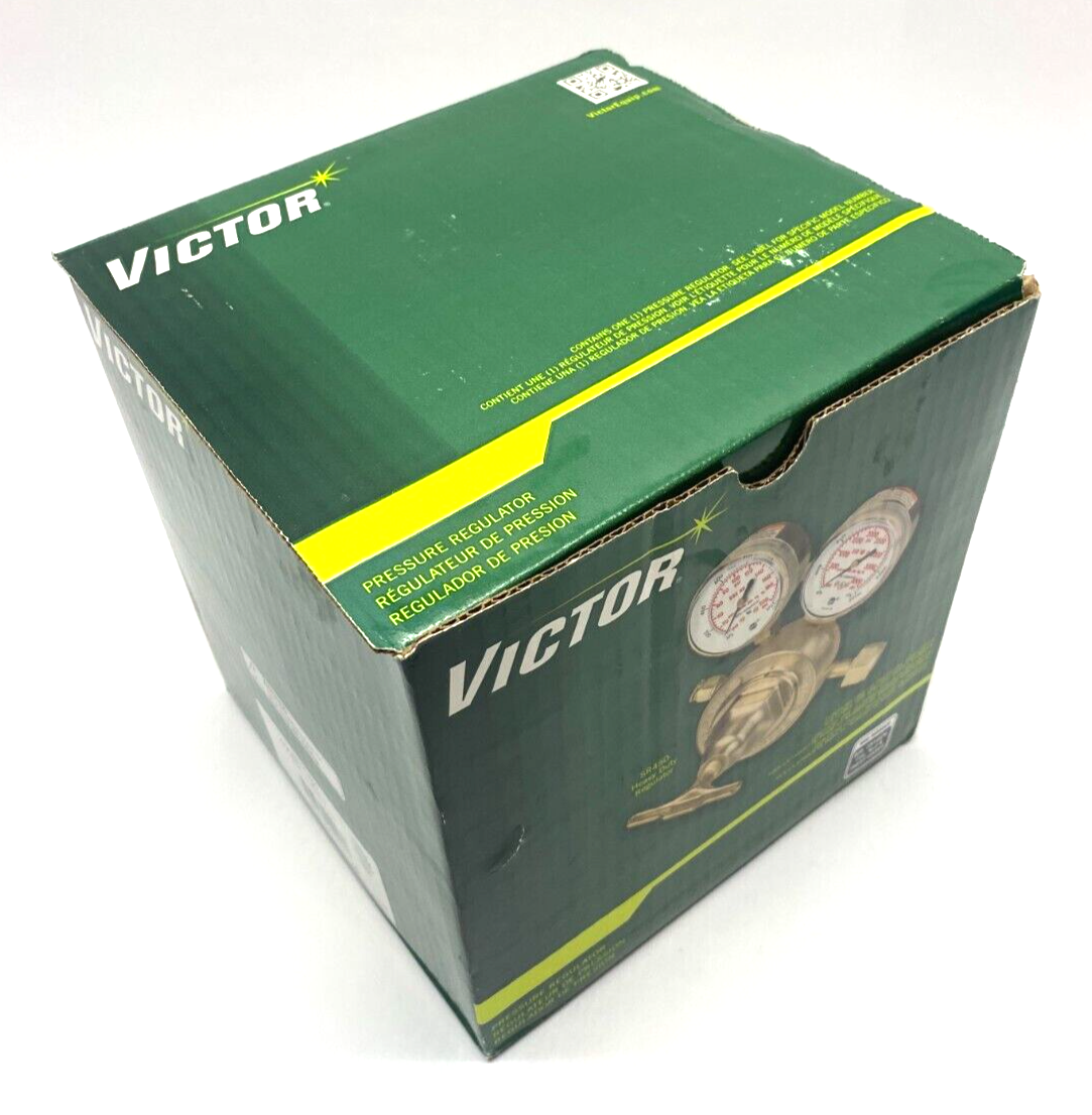 Victor L700E-500 Inline Gas Regulator 10-200psi 1/2" NPT Fem In & Out 0780-1221 - Maverick Industrial Sales